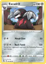 Reference image of Excadrill, Fusion Strike