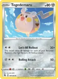 Reference image of Togedemaru, Fusion Strike