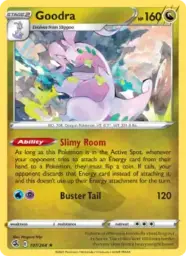 Reference image of Goodra, Fusion Strike
