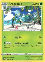 Reference image of Araquanid, Fusion Strike