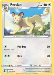 Reference image of Persian, Fusion Strike
