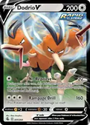 Reference image of Dodrio V, Fusion Strike