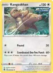 Reference image of Kangaskhan, Fusion Strike