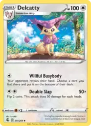 Reference image of Delcatty, Fusion Strike