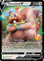 Reference image of Greedent V, Fusion Strike