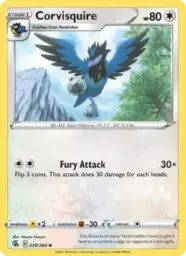 Reference image of Corvisquire, Fusion Strike