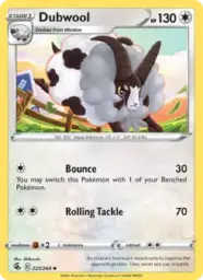 Reference image of Dubwool, Fusion Strike