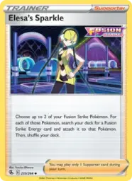 Reference image of Elesa's Sparkle, Fusion Strike
