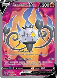 Reference image of Chandelure V, Fusion Strike