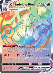 Reference image of Chandelure VMAX, Fusion Strike