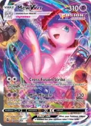 Reference image of Mew VMAX, Fusion Strike