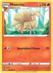 Reference image of Ninetales, Fusion Strike