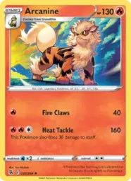 Reference image of Arcanine, Fusion Strike