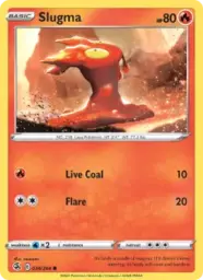 Reference image of Slugma, Fusion Strike