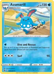Reference image of Azumarill, Fusion Strike