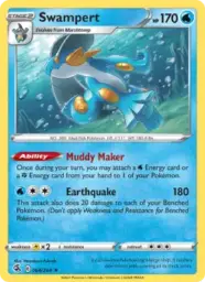 Reference image of Swampert, Fusion Strike
