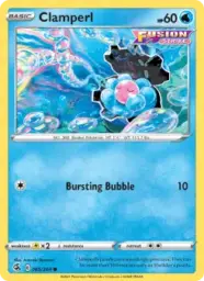 Reference image of Clamperl, Fusion Strike