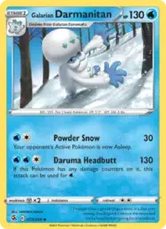 Reference image of Galarian Darmanitan, Fusion Strike