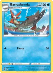 Reference image of Barraskewda, Fusion Strike