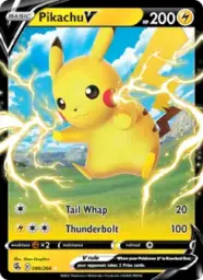 Reference image of Pikachu V, Fusion Strike