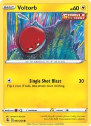 Reference image of Voltorb, Fusion Strike