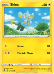 Reference image of Shinx, Fusion Strike