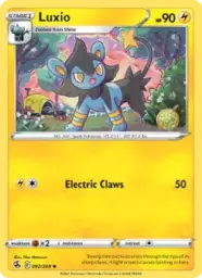 Reference image of Luxio, Fusion Strike