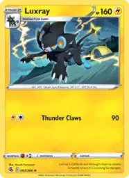 Reference image of Luxray, Fusion Strike