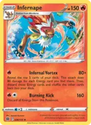 Reference image of Infernape, Brilliant Stars