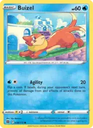 Reference image of Buizel, Brilliant Stars