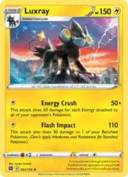 Reference image of Luxray, Brilliant Stars