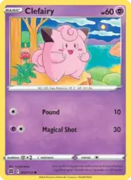 Reference image of Clefairy, Brilliant Stars