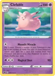 Reference image of Clefable, Brilliant Stars