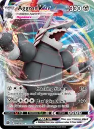 Reference image of Aggron VMAX, Brilliant Stars