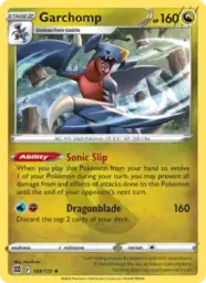 Reference image of Garchomp, Brilliant Stars