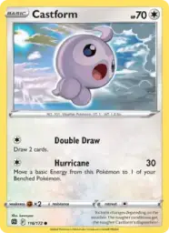Reference image of Castform, Brilliant Stars