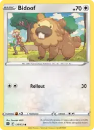 Reference image of Bidoof, Brilliant Stars