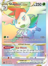 Reference image of Shaymin VSTAR, Brilliant Stars
