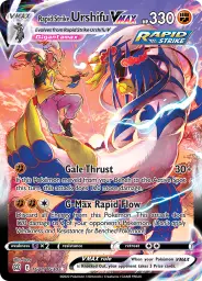 Rapid Strike Urshifu VMAX · Brilliant Stars Trainer Gallery · TG21/30