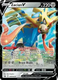 Zacian V · SWSH Black Star Promos · SWSH018/307