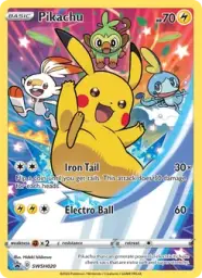 Pikachu · SWSH Black Star Promos · SWSH020/307