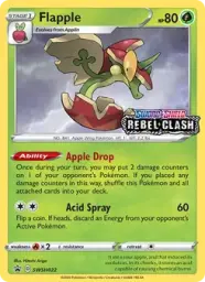Flapple · SWSH Black Star Promos · SWSH022/307