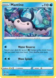 Mantine · SWSH Black Star Promos · SWSH026/307