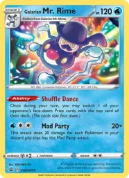 Galarian Mr. Rime · SWSH Black Star Promos · SWSH079/307