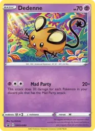 Dedenne · SWSH Black Star Promos · SWSH080/307