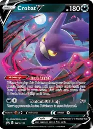 Crobat V · SWSH Black Star Promos · SWSH110/307