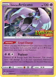 Galarian Articuno · SWSH Black Star Promos · SWSH123/307
