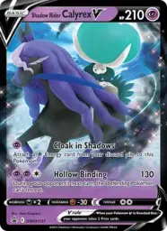Shadow Rider Calyrex V · SWSH Black Star Promos · SWSH131/307