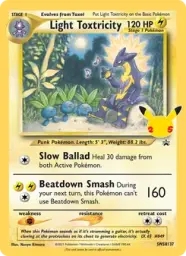 Light Toxtricity · SWSH Black Star Promos · SWSH137/307