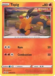Tepig · SWSH Black Star Promos · SWSH172/307